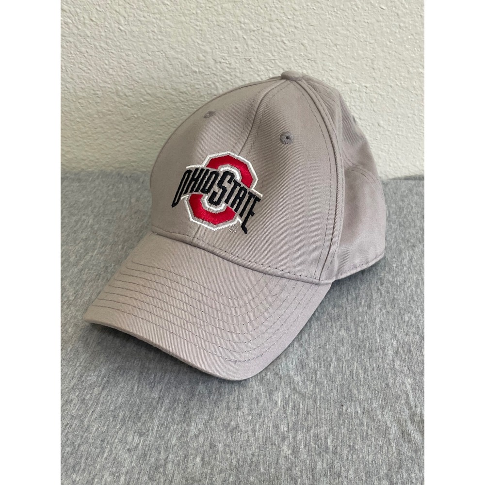 Fan Favorite Ohio State Hat Mens OSFM Grey Excellent Embroidered Baseball Cap